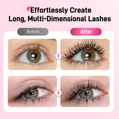 💕50% OFF 💕Double-Ended Waterproof Lengthening & Curling Mascara