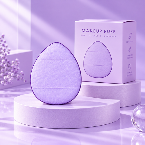 Soft Velvet Makeup Puff – Flawless Blending for Smooth, Even Makeup