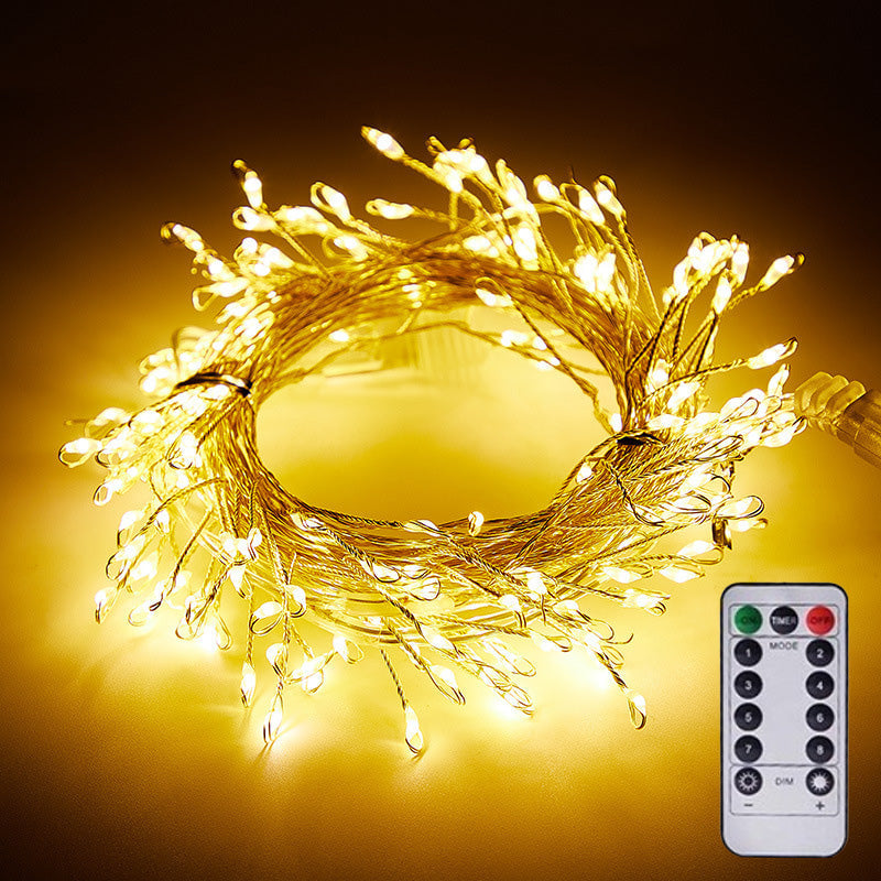 ✨Luzes de Natal Pisca-Pisca de Fio de Cobre com Efeito de Fogos de Artifício