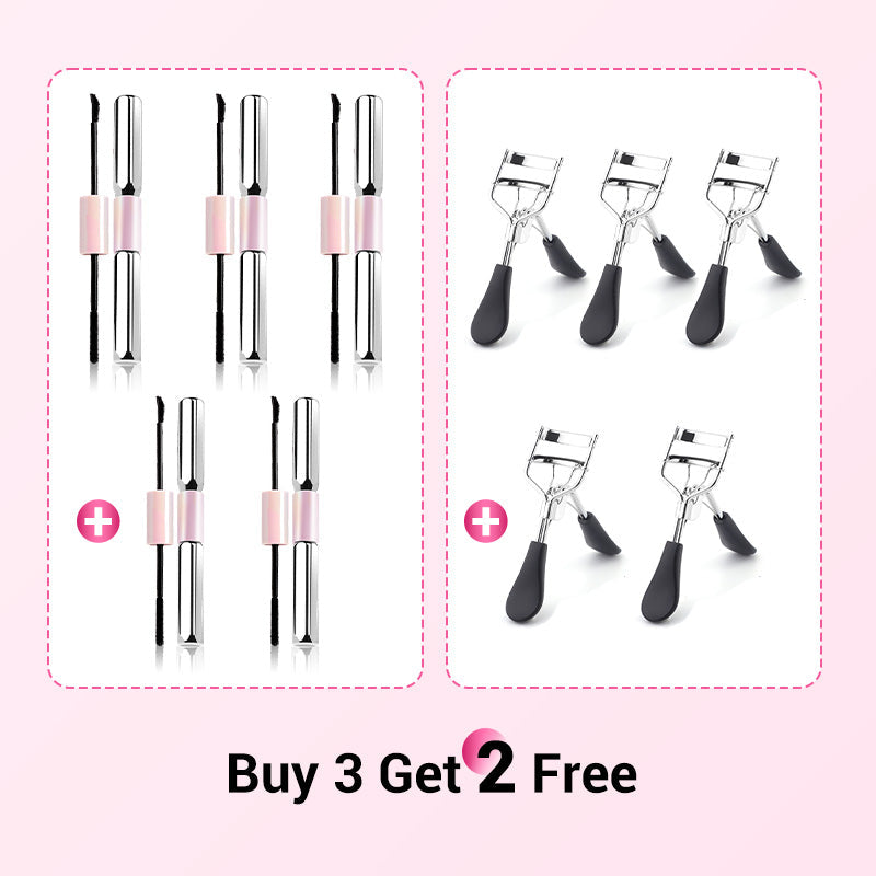 💕50% OFF 💕Double-Ended Waterproof Lengthening & Curling Mascara